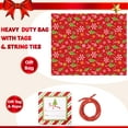 thumbnail image 4 of Joyfy Christmas Jumbo Big Gift Bags Heavy Duty 44”x 36” with Gift Tags for Large Gifts, Christmas Season, Gift Giving, Holiday Presents or Decorations, 4 of 8