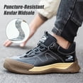 thumbnail image 4 of AUXDIQ Work Shoes Men Women Breathable Steel Toe Cap Industrial Trainers Lightweight Construction Sneakers Sport Shoes, 4 of 6