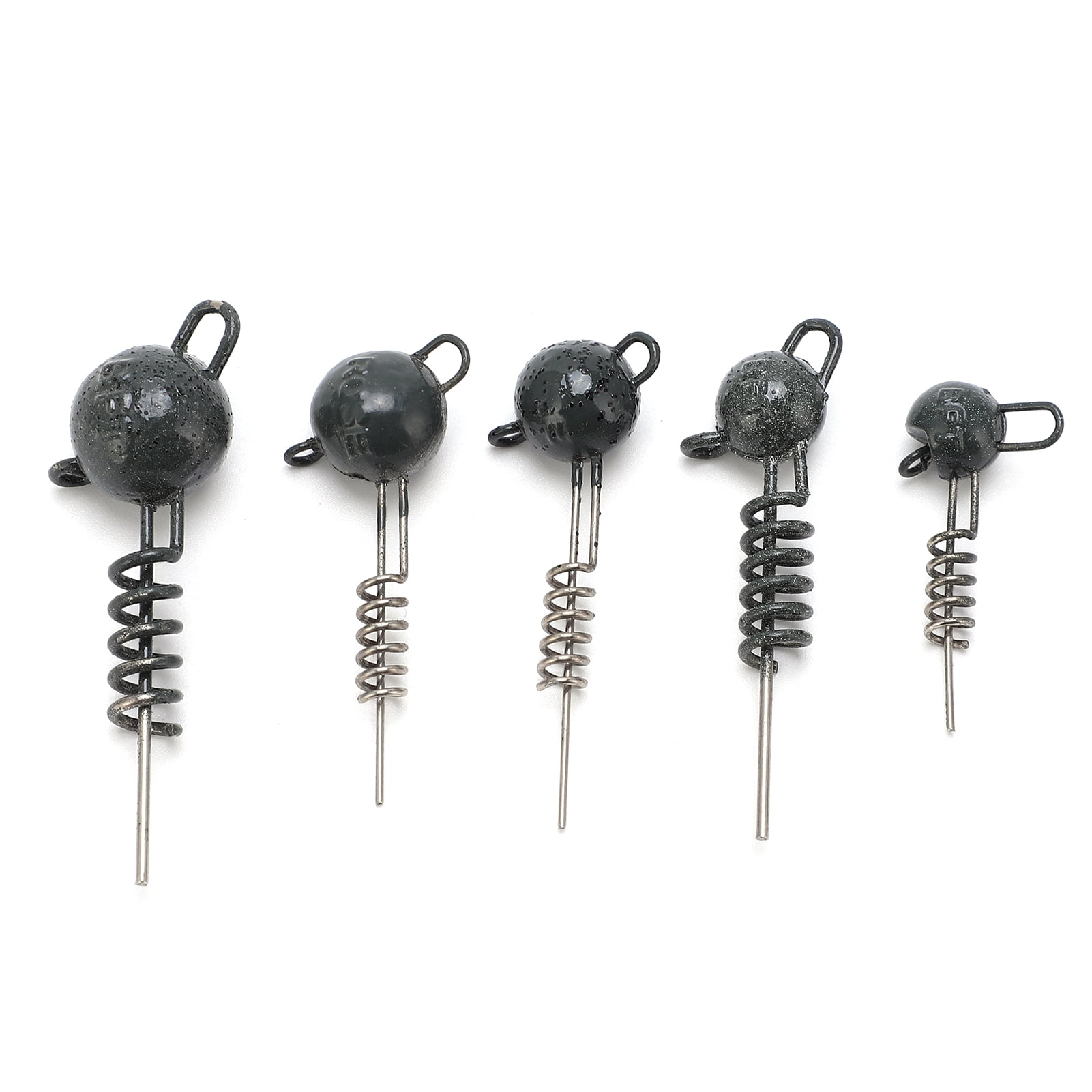 5‑20g Durable Fish Head Hooks with Round Jig Head High Quality Fishing Accessories