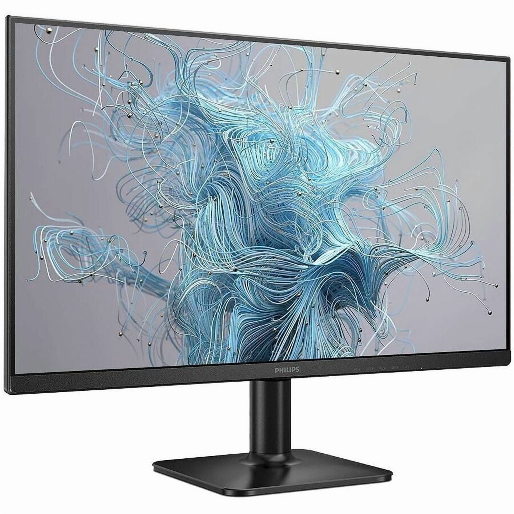 Philips 24E2N2100S 24" Class Full HD LED Monitor, 16:9, Textured Black