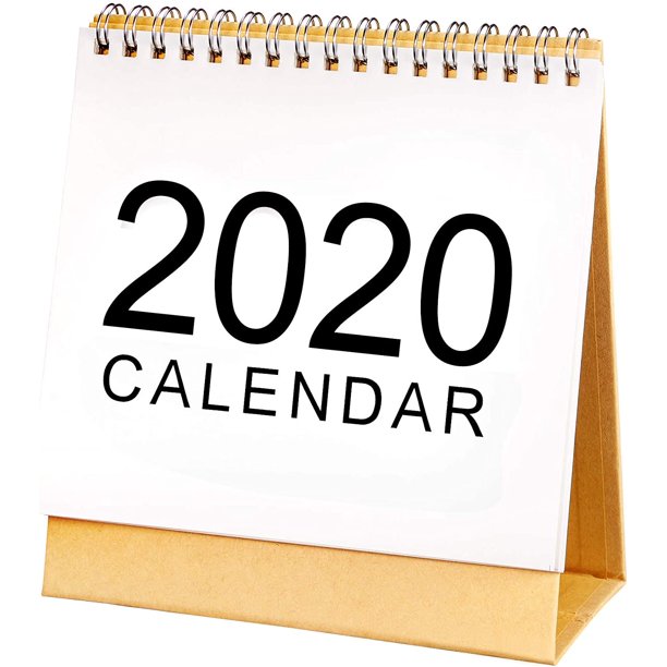 Desk Calendar Oct 2019 To Dec 2020 Desktop Monthly Daily Planner Double Sided Flip For Office And Home Use Small Desk Calendar Oct 2019 To Dec 2020