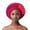 Hot Pink, variant on Fgnfyis Auto African Head Tie Aso Oke Headwraps Turban Wedding Party Handmade Elegant Hair Wear Beret Cap Beige One Size