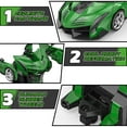thumbnail image 3 of Wupuaait 2.4Ghz Transform Rc Cars 1:18 Scale Remote Control Car Transforming Robot, One-Button Deformation 360° Rotation Car Toy Gifts for Boys 3-12, Ninja, 3 of 6