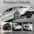 thumbnail image 3 of 1:32 Scale M8 Competition Police Car Model Toy Alloy Diecast Shock Absorption Miniature Vehicles Models for Kids Presents, 3 of 10