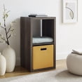 thumbnail image 2 of Gorham 2 Cubby Storage Cabinet in Grey, 2 of 5