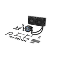 thumbnail image 4 of CORSAIR NAUTILUS 240 RS LCD Liquid CPU Cooler – 2.1" IPS LCD Screen – RS120 Fans – 240/360mm Radiator – Fits Intel® LGA 1851/1700, AMD® AM5/AM4 – Simple Daisy-Chain Connections, 4 of 19