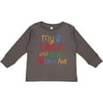 thumbnail image 3 of Inktastic My Lola and Lolo Love Me Grandchild Boys or Girls Long Sleeve Toddler T-Shirt, 3 of 5