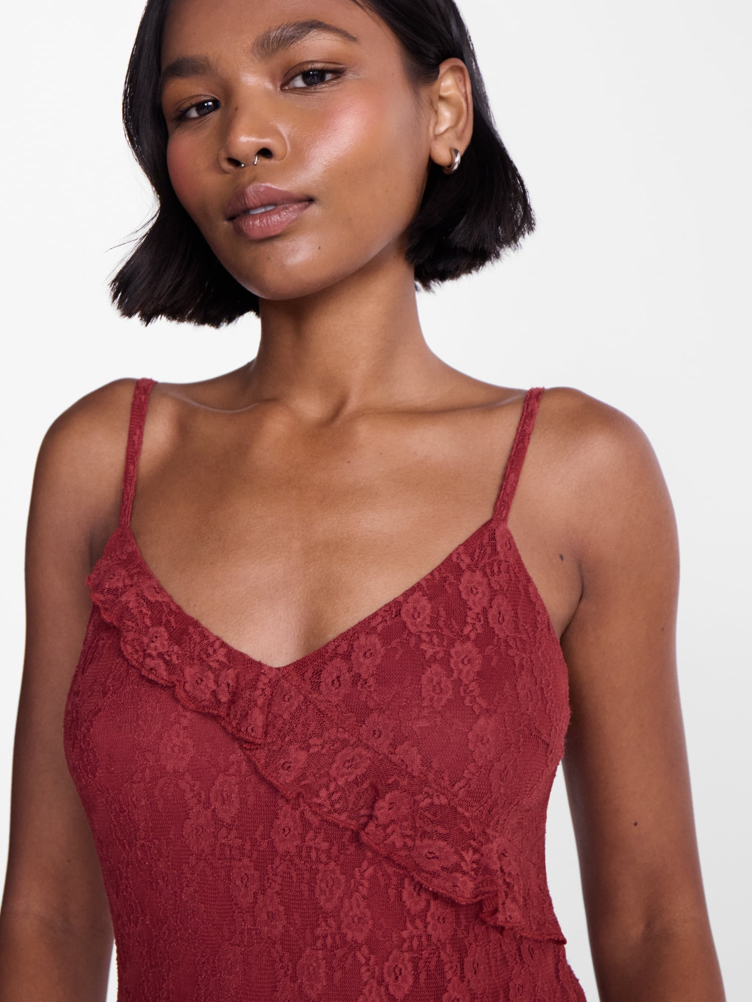 No Boundaries Drop Ruffle Mini Dress, Women’s XXS-XXL