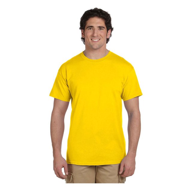 Gildan T-Shirt en Jersey Prélavé à Col Ruban Ultra pour Hommes, Style G2000