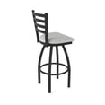 thumbnail image 2 of 410 Jackie 30" Swivel Bar Stool with Black Wrinkle Finish and Graph Alpine Seat, 2 of 2