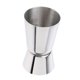 thumbnail image 5 of Dispensador Doble de Licor de Alcohol Dosificadores de de Acero Inoxidable Taza Medidora Vino Alcohol Plata 40ml 20ml Soledad Jigger de acero inoxidable, 5 of 10