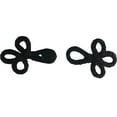 thumbnail image 2 of Black 3.25" Handmade Chinese Frogs Closure Button (3.25" Black), 2 of 2
