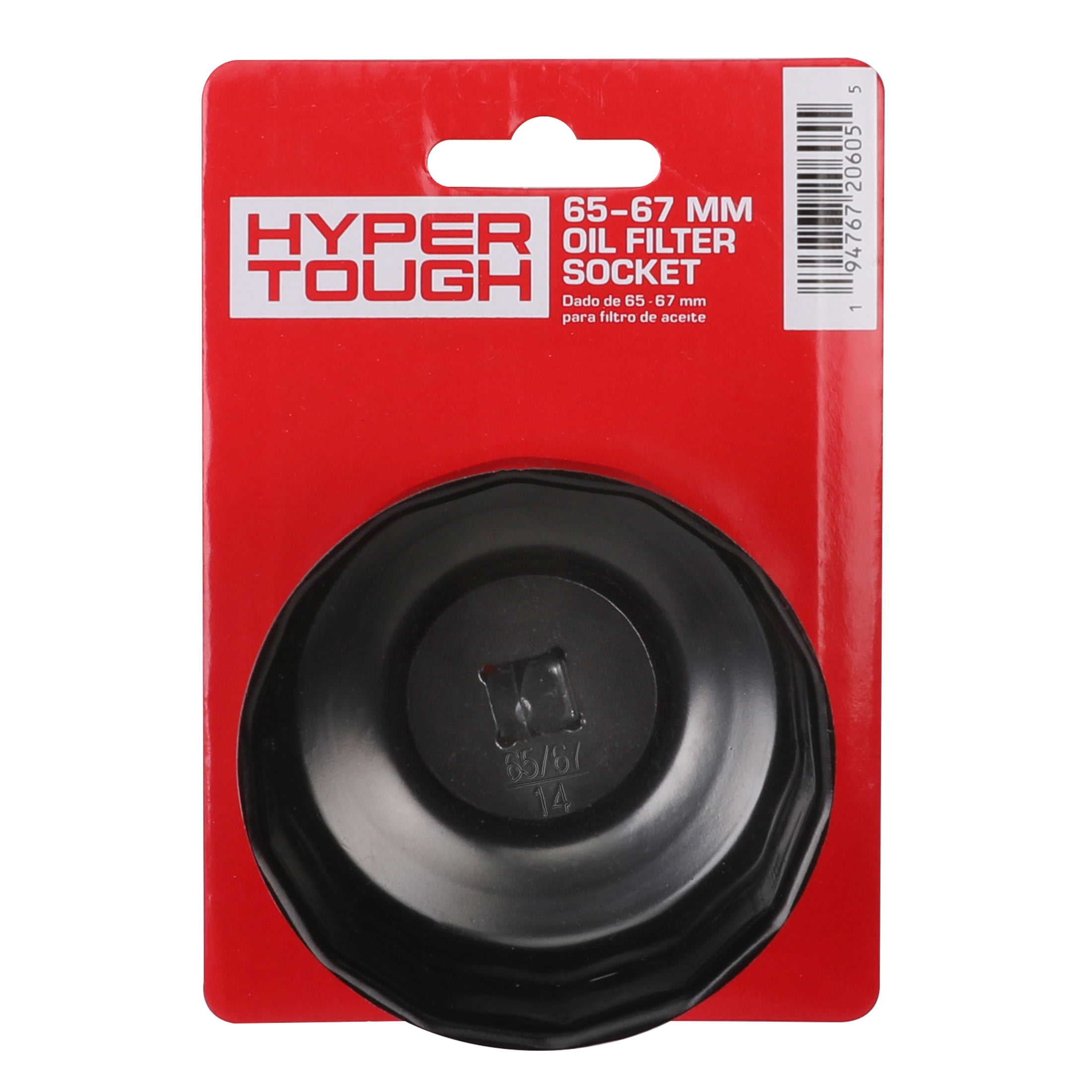 Hyper Tough Oil Filter "F" Cap Wrench, 65-67mm
