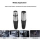 thumbnail image 3 of 20 Piezas Conector Micrófono Audio 3 Pines 10 Adaptador XLR, 3 of 9