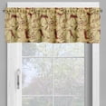 thumbnail image 2 of Ambesonne Southwestern Valance Pack of 2, Prehistoric Art, 54"X12", Pale Yellow Brown, 2 of 5