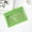 Green, variant on 3 Ring Binder Pencil Pouch - Large Clear Window Pen Case with Grommets, Waterproof Diamond-Weave Fabric, Heavy Duty Metal Zipper