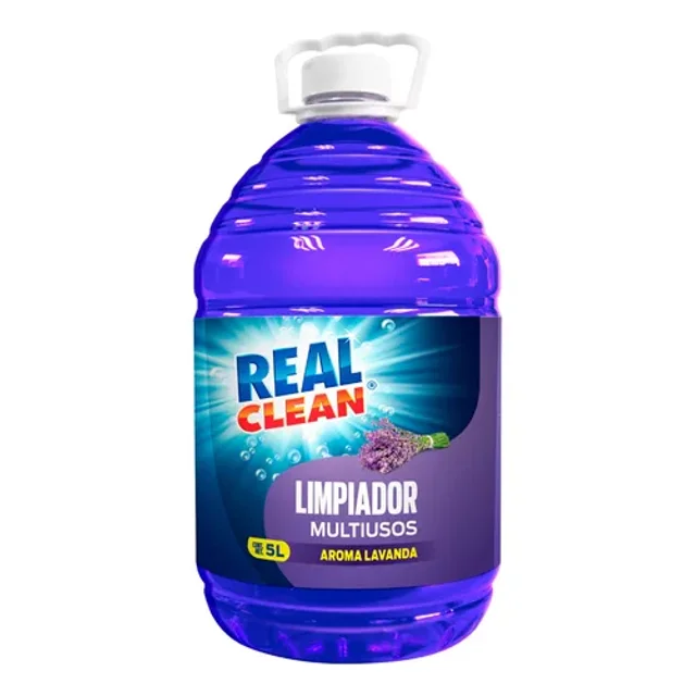 Limpiador Multiusos Y Aromatizante Real Clean 5 Lts Lavanda Instant Clean