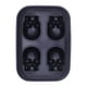 thumbnail image 2 of Molde para hacer hielo BuyWeek de silicona con forma de calavera 4 rejillas, 2 of 12