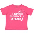 thumbnail image 3 of Inktastic I Hooked Grammy's Heart with Fishing Rod Boys or Girls Toddler T-Shirt, 3 of 5