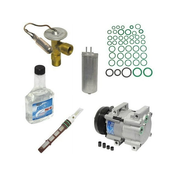 A/C Compressor Kit - Compatible with 1999 - 2003 Ford Windstar 3.8L V6 VIN 4 2000 2001 2002