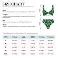 thumbnail image 6 of Honeii Happy St. Patrick's Day Print Women’s Bikini Set,Two Piece Swimsuit Bathing Suits,Stylish High Elasticity Swimwear for Beach and Pool, 6 of 7