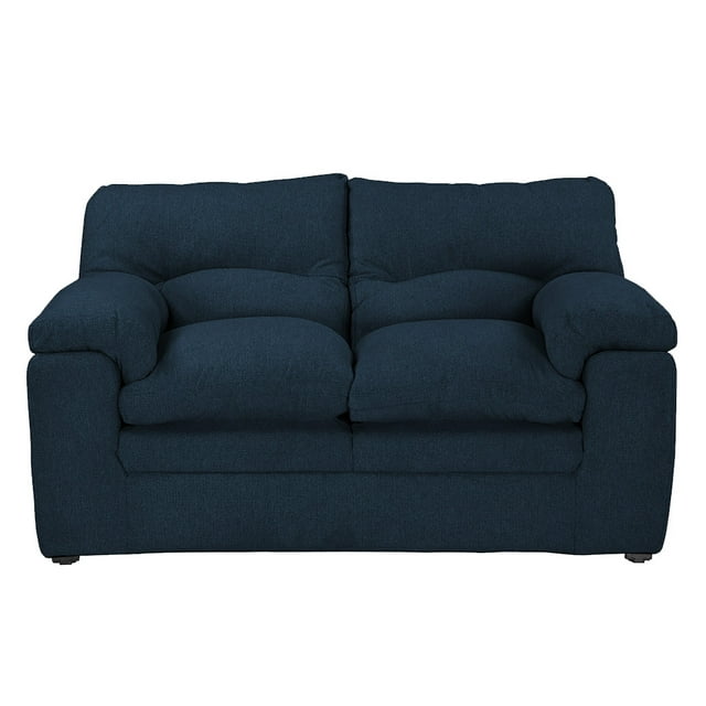 Sofá Love Seat TRINITY Cosmo 2 Plazas Azul para Sala