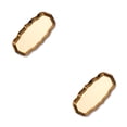 thumbnail image 4 of Wosthever Bandeja cosmética almacenamiento joyería placa organizador decoración cocina plata Oro 2piezas Wosthever CBP213783, 4 of 6