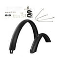 thumbnail image 2 of Dualoai Mountain Bike Mud Guards Matte Black with Mount Hardware against Splashing Water 27.5 In Brace, 2 of 9