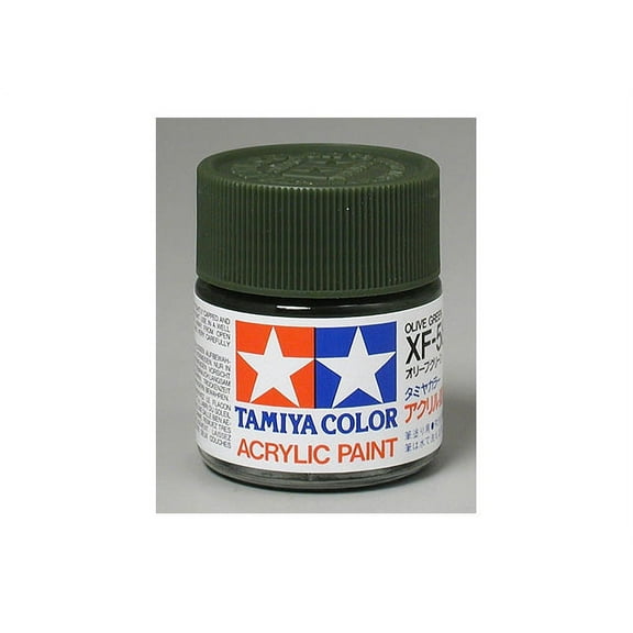 Tamiya 81358 Acrylic XF58 Olive Green 3/4 oz TAM81358