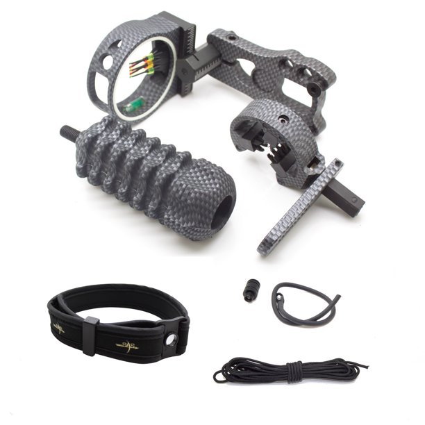 Archery Essential Accessory Upgrade Combo 5pin Bow Sight, Arrow Rest