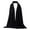 Black, variant on UJNDER Women's Solid Color Long Scarf Convenient Fashion Accessory for Women Hair Scarf Black