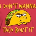 thumbnail image 3 of CafePress - I Don't Wanna Taco Bout It T Shirt - Women's Traditional Fit Dark T-Shirt, 3 of 4