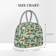 thumbnail image 2 of Easygdp Colorful Hawaii Palms Bolsa de Almuerzo Insulada Grande, Forro de Aluminio, Diseño Espacioso, a Prueba de Fugas, Ideal para Trabajo, Picnics, Viajes y Actividades al Aire Libre, 2 of 6