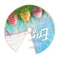 thumbnail image 3 of Bingfone Christmas Tree Skirt Mat Christmas Decoration Interior 30"-Happy Easter, 3 of 8