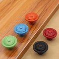 thumbnail image 2 of 4 Pcs Self-Stick Zinc Alloy Cabinet Knobs Pull Handle Minimalism Style Drawer Auxiliary Pulls Handle Helper Kitchen Sliding Door Window Wardrobe Handle Sticker Cupboard Knobs (Black), 2 of 7
