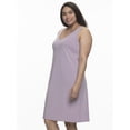thumbnail image 6 of Felina | Cotton Modal Sleep Dress | 2-Pack (Sea Fog Black, Small), 6 of 7