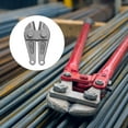 thumbnail image 5 of Uxcell Bolt Cutter 14" Replacement Jaws Blade Cutter Hand Steel Alloy Blade Cutter Tools Part for Wire Fence Screw Chain, 5 of 6