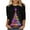 Multicolor Fall Fashion Must Haves, variant on My Items Talove Long Sleeve Shirts for Women Funny Graphic Sweatshirt Women Fall Clothes Crewneck Casual Daily Wear Womens Tops Dressy Christmas Shirts