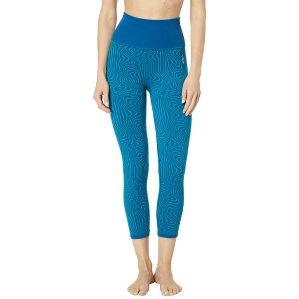 Free People Fp Movement Free Throw Jacquard Ankle Leggings In Wave Rider  Combo