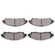 thumbnail image 1 of Scitoo Pastillas De Freno De Cerámica, 4 Piezas De Pastillas De Freno Delanteras, Kits De Frenos Para Acura Mdx 2007-2019 2014-2018 Acura Rlx 2010-2013 Acura Zdx 2009-2019 Honda Pilot 2017-2019 Honda, 1 of 1