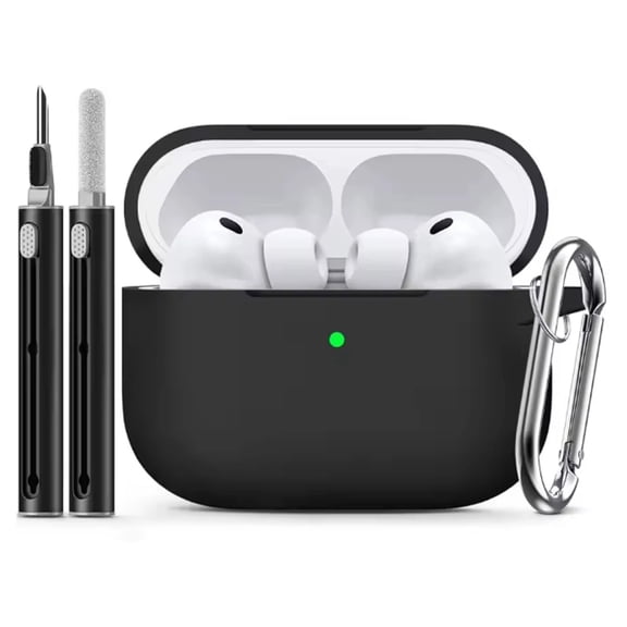 Soft Silicone Case for AirPods Pro 3 (2025) with Cleaner Kit – Protective Cover for Apple AirPods Pro 3rd Generation