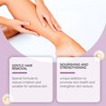thumbnail image 4 of Clearance!DHALL Hair Removal Body Hair Removal Underarm Gentle Hair Removal Smooth Skin Clean Refreshing Hair Removal Effective Hair Removal To Smooth And Delicate Skin （100ml）, 4 of 8