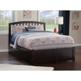 thumbnail image 2 of Richmond Full Platform Bed with Flat Panel Foot Board and Full Size Urban Trundle Bed in Espresso, 2 of 8