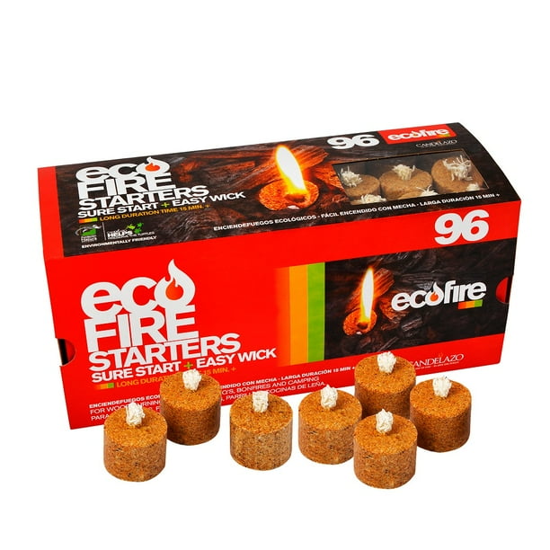 Ecological Fire Starters Long Duration, 96 starters