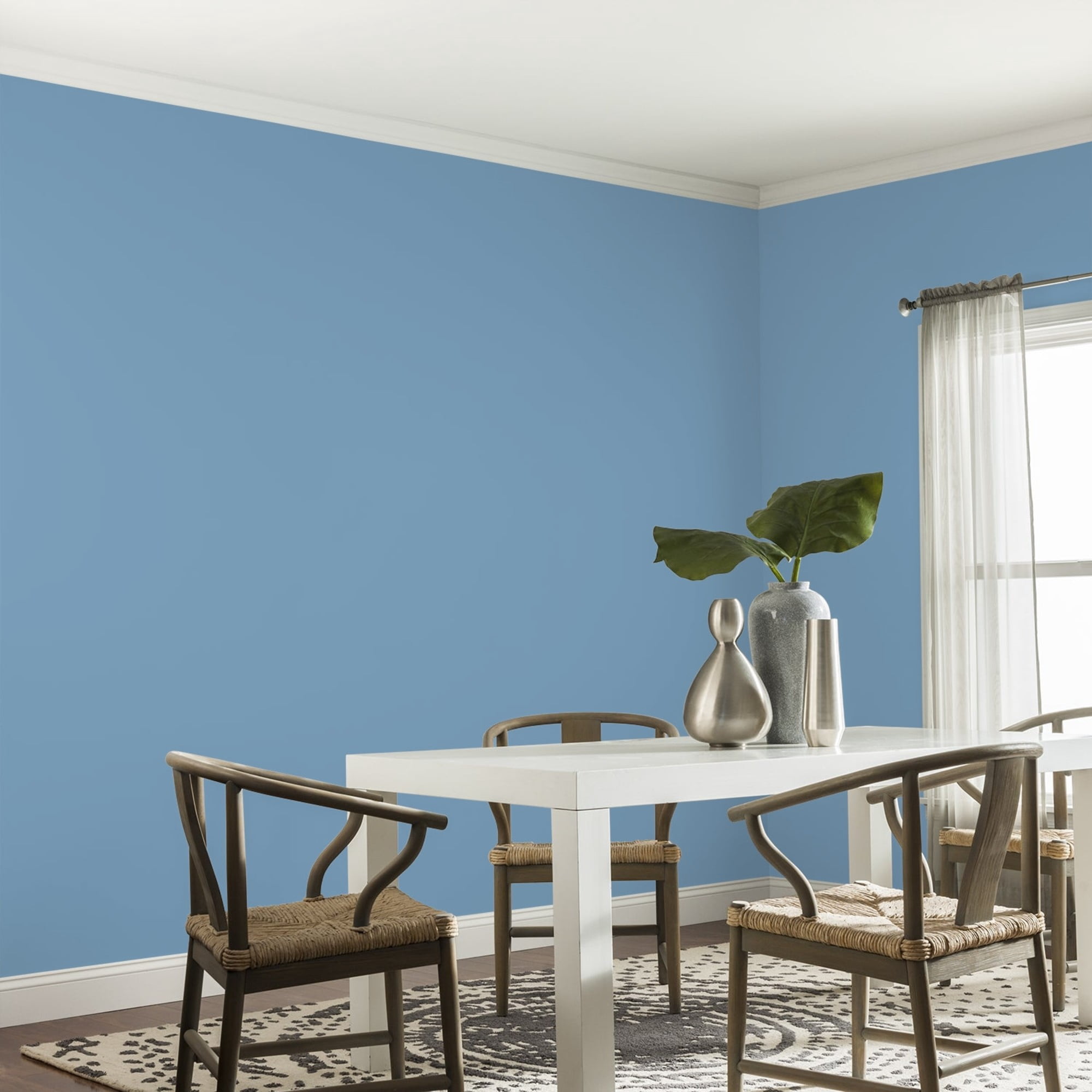 Glidden HEP Walden Pond / Blue, Eggshell Interior Paint with Primer, 1 Gallon