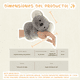 thumbnail image 3 of 1pcz Pulsera Koala Peluche Lab.G, Gris, 3 of 5