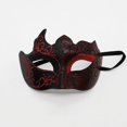 thumbnail image 2 of Masquerade Mask For Women Men, Adjustable Ball Masks For Couples, Half Face Cover For Halloween Cosplay Party, 2 of 7