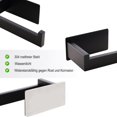 thumbnail image 2 of Portarrollos de papel higiénico sin perforación, portarrollos de baño autoadhesivo, portarrollos de acero inoxidable, 2 of 5