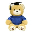 thumbnail image 2 of 7.1in Graduation Doctor Bear Plush Toy, Mini Teddy Stuffed Animal in Cap, Gown and Scroll, Soft Plush Doll Ideal for Graduation Gifts, School Souvenirs, Students, Teachers, Office Home Decoration, 2 of 7
