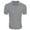 Grey, variant on Polo Shirts For Men Men's Spring Summer Fashion Loose Lapel Striped Pits Strip Solid Color Short Sleeve Shirt Top Golf Shirts For Men